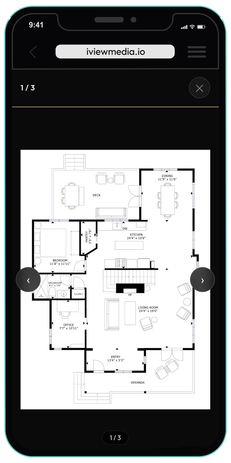 Floorplan slideshow